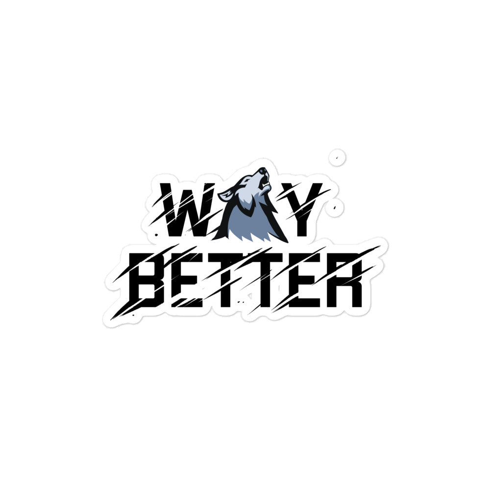 Viss Way Better Sticker