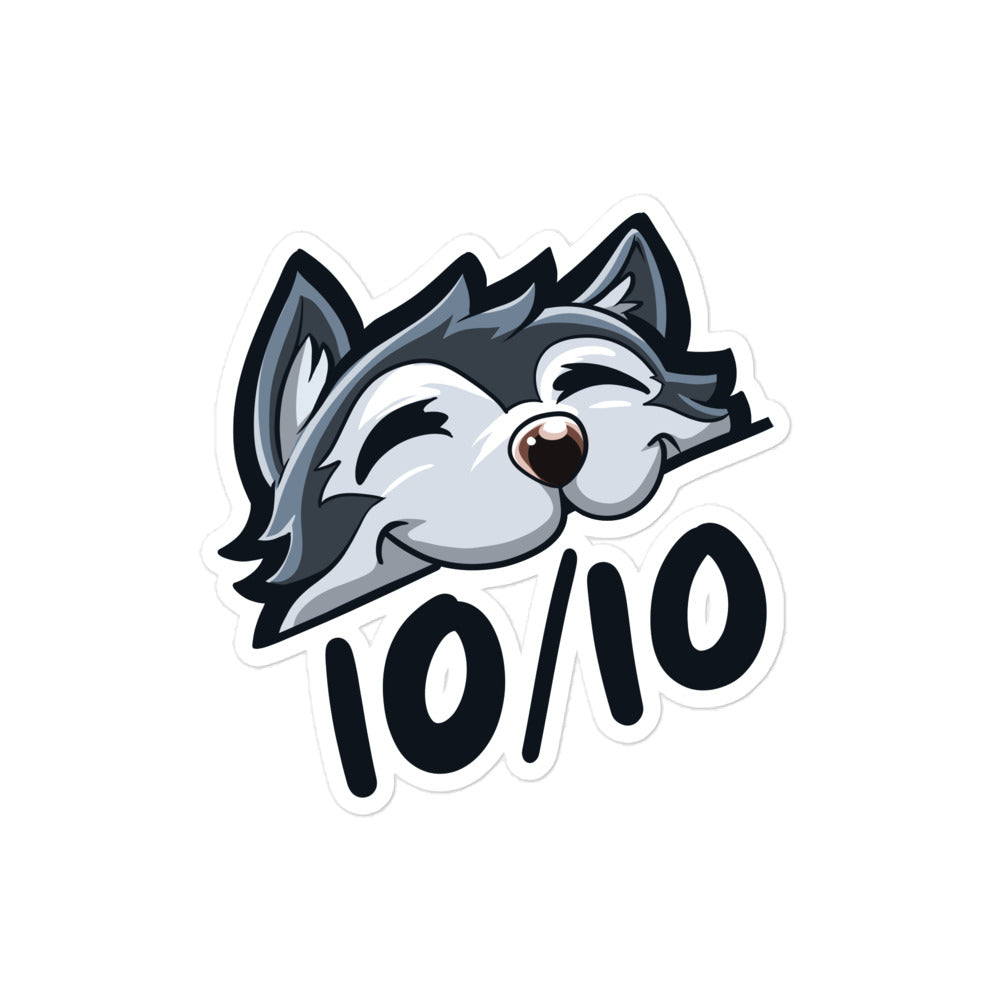 Viss Ten Outta Ten Sticker